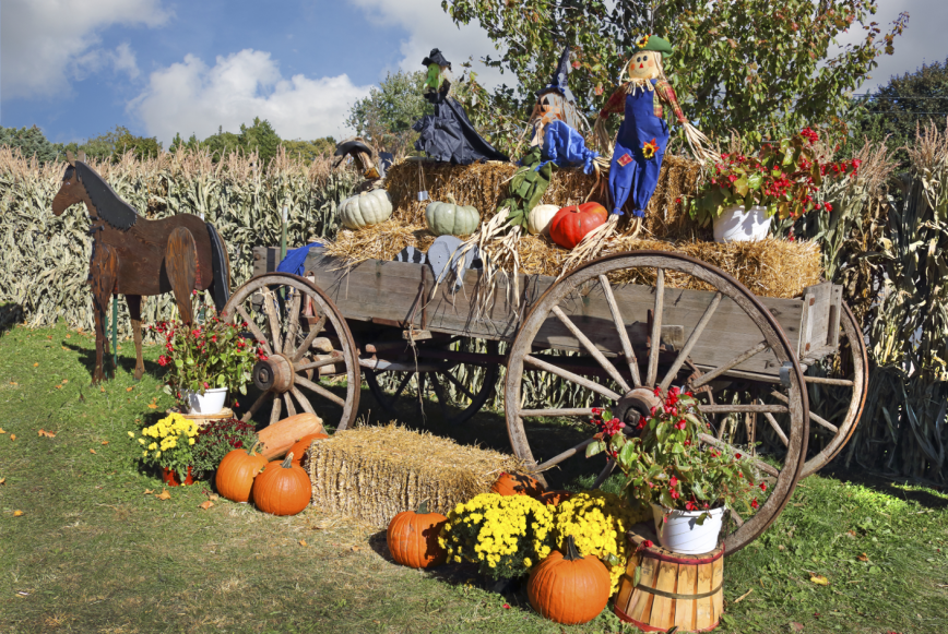 autumn hayride