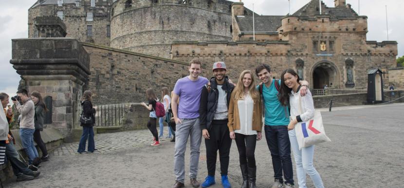 Kaplan social activities in Edinburgh - Castle