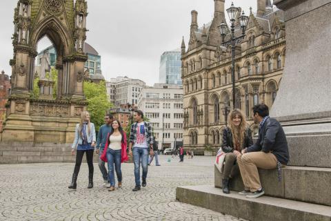 Kaplan social activities in Manchester - Town Hall