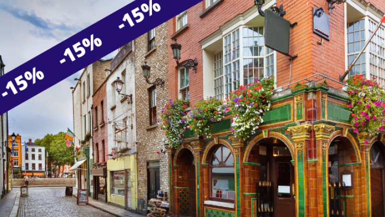 15% OFF Irlanda