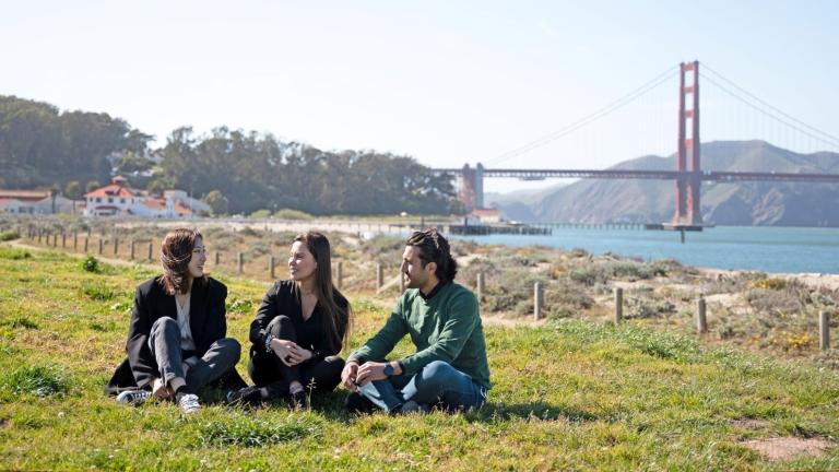 Students in San Francisco-Berkeley